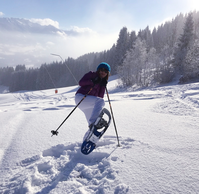 Snowshoeing